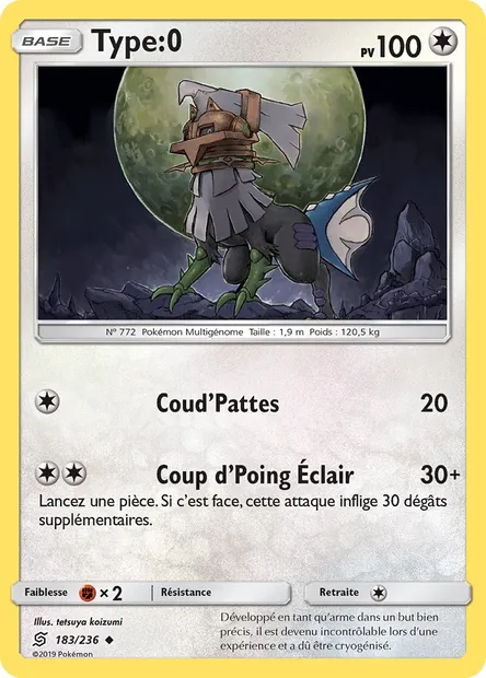 Type:0, carte Pokémon UNM 183 — extension Harmonie des Esprits