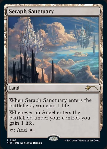 Seraph Sanctuary, Magic card SLD 1292 — Secret Lair Drop set