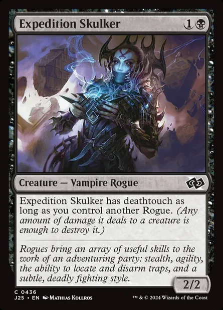 Expedition Skulker, Magic card J25 436 — Foundations Jumpstart set
