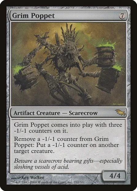 Grim Poppet, Magic card SHM 252 — Shadowmoor set