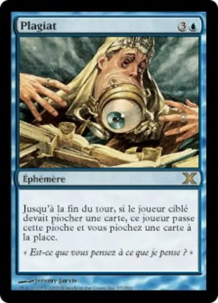 Plagiat, carte Magic 10E 97 — extension Dixième édition