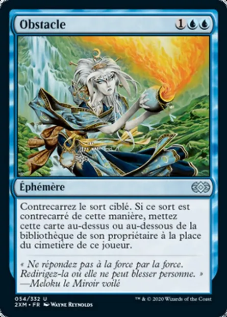 Obstacle, carte Magic 2XM 54 — extension Double Masters