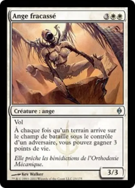 Ange fracassé, carte Magic NPH 23 — extension La Nouvelle Phyrexia