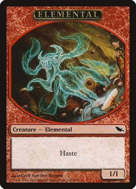 Elemental, carte Magic TSHM 4 — extension Shadowmoor Tokens