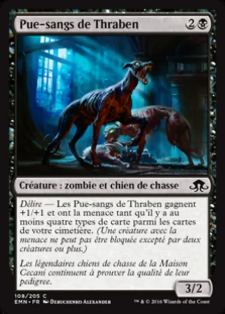 Pue-sangs de Thraben, carte Magic EMN 108 — extension La lune hermétique