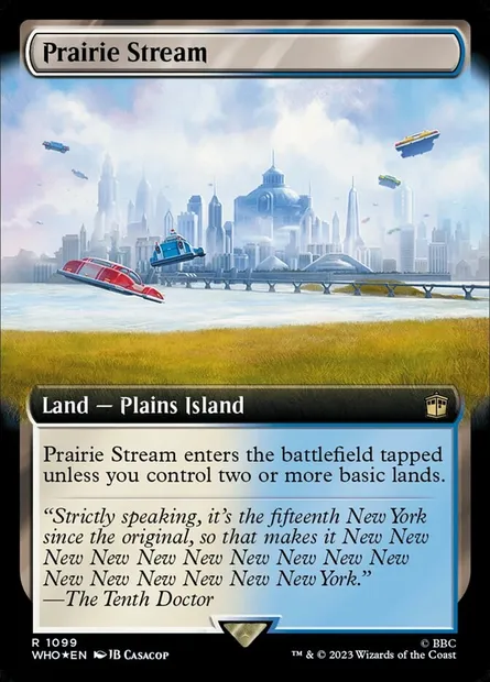 Prairie Stream, Magic card WHO 1099 — Doctor Who set