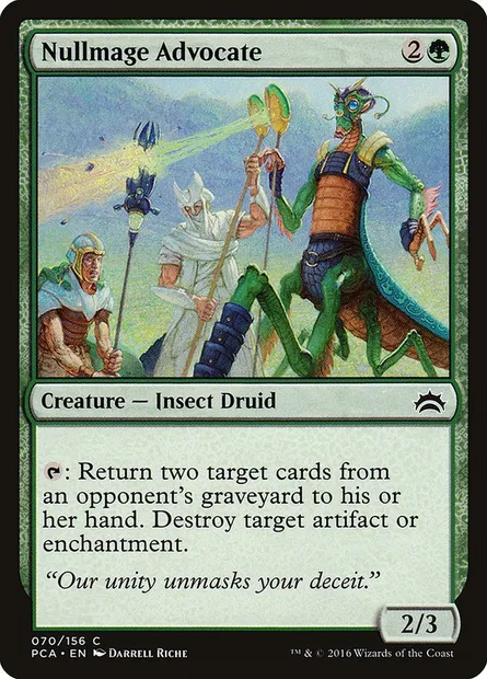 Partisan des annulmages, carte Magic PCA 70 — extension Planechase Anthology