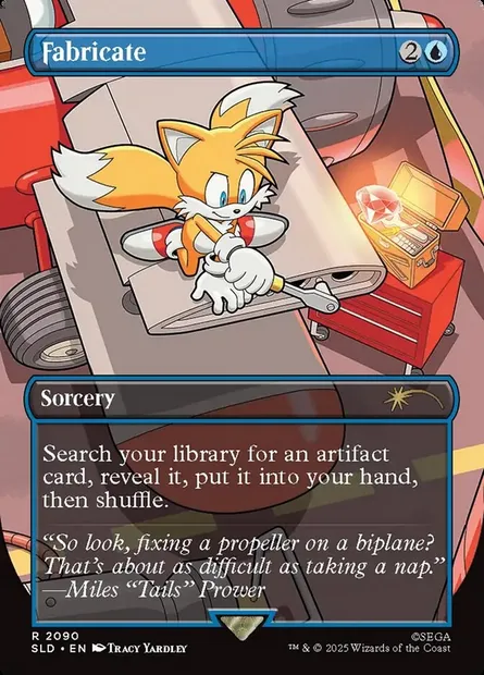 Fabricate, Magic card SLD 2090 — Secret Lair Drop set