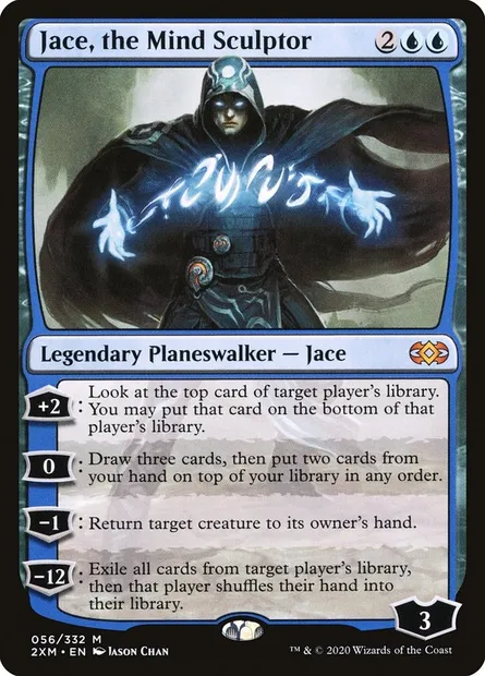 Jace, the Mind Sculptor, Magic card 2XM 56 — Double Masters set