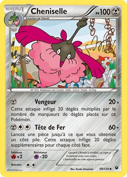 Cheniselle, carte Pokémon FCO 59 — extension Impact des Destins