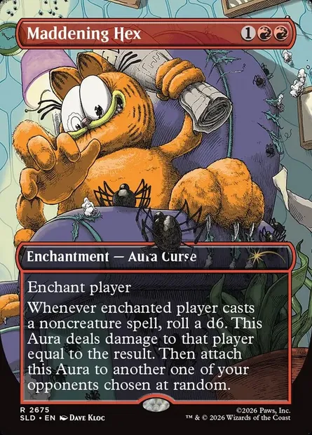 Maddening Hex, Magic card SLD 2675 — Secret Lair Drop set
