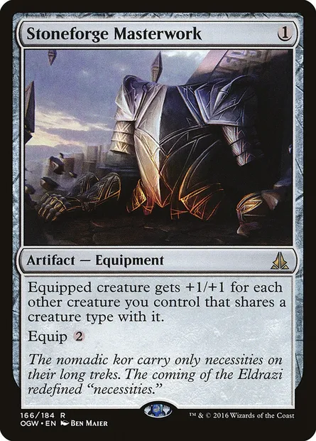 Stoneforge Masterwork, Magic card OGW 166 — Oath of the Gatewatch set