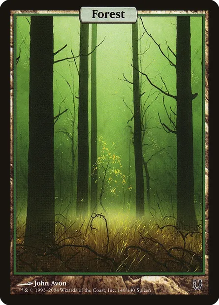 Forêt, carte Magic UNH 140 — extension Unhinged