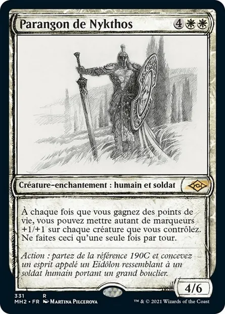 Parangon de Nykthos, carte Magic MH2 331 — extension Horizons du Modern 2