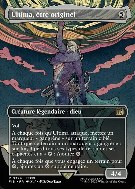 Ultima, être originel, carte Magic FIN 324 — extension Final Fantasy