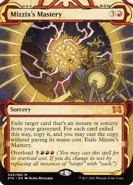 Mizzix's Mastery, Magic card STA 43 — Strixhaven Mystical Archive set