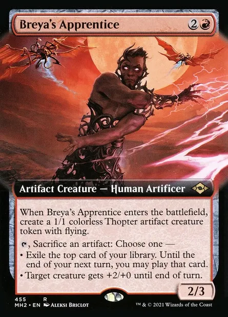 Breya's Apprentice, Magic card MH2 455 — Modern Horizons 2 set