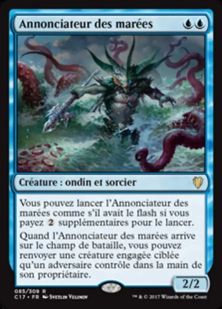 Annonciateur des marées, carte Magic C17 85 — extension Commander 2017