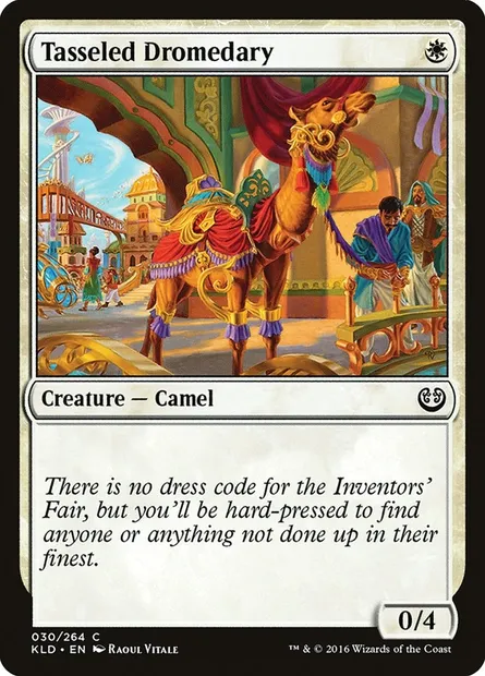 Tasseled Dromedary, Magic card KLD 30 — Kaladesh set