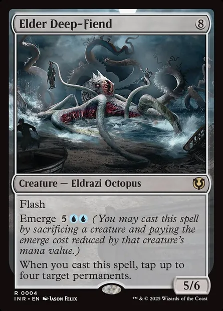 Elder Deep-Fiend, Magic card INR 4 — Innistrad Remastered set
