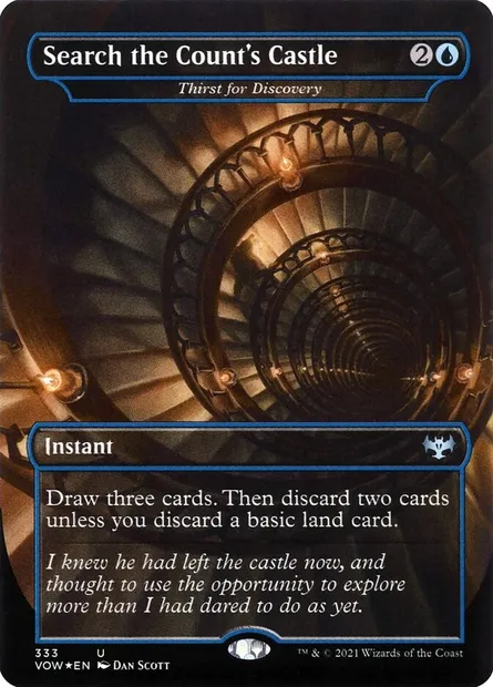 Thirst for Discovery, Magic card VOW 333 — Innistrad: Crimson Vow set