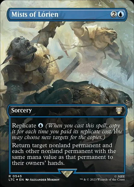 Mists of Lórien, carte Magic LTC 545 — extension Tales of Middle-earth Commander