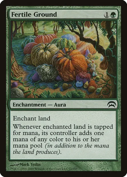 Fertile Ground, Magic card HOP 71 — Planechase set