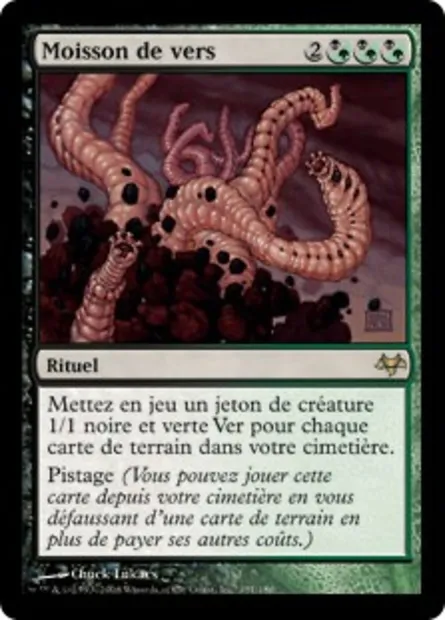 Moisson de vers, carte Magic EVE 131 — extension Coucheciel