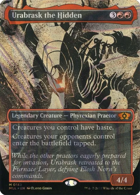 Urabrask the Hidden, Magic card MUL 153 — Multiverse Legends set