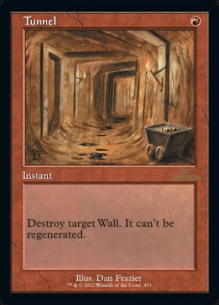 Tunnel, carte Magic 30A 471 — extension 30th Anniversary Edition