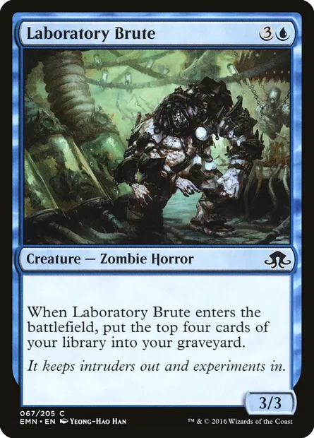 Laboratory Brute, Magic card EMN 67 — Eldritch Moon set