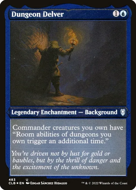 Dungeon Delver, Magic card CLB 483 — Commander Legends: Battle for Baldur's Gate set