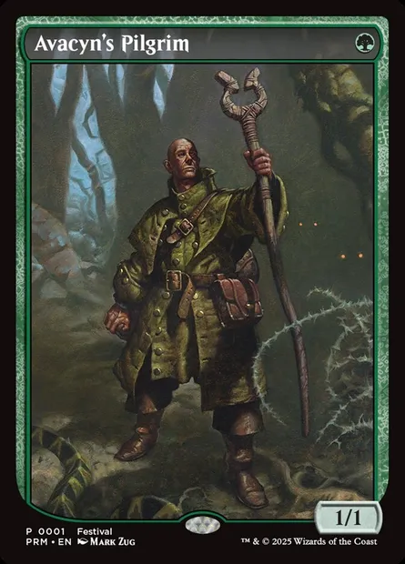 Avacyn's Pilgrim, Magic card PF25 1F — MagicFest 2025 set