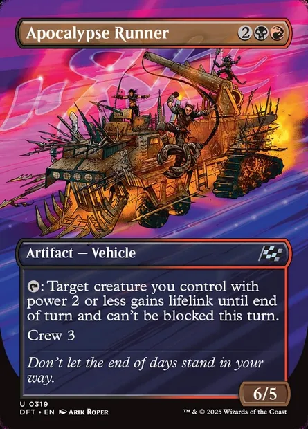 Apocalypse Runner, Magic card DFT 319 — Aetherdrift set