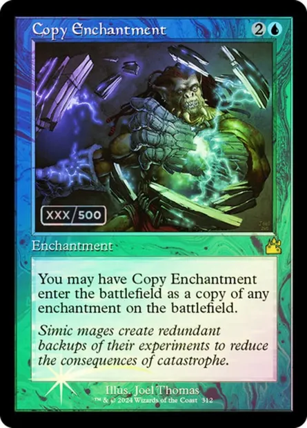 Copy Enchantment, Magic card RVR 312z — Ravnica Remastered set
