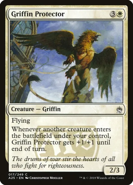 Griffin Protector, Magic card A25 17 — Masters 25 set