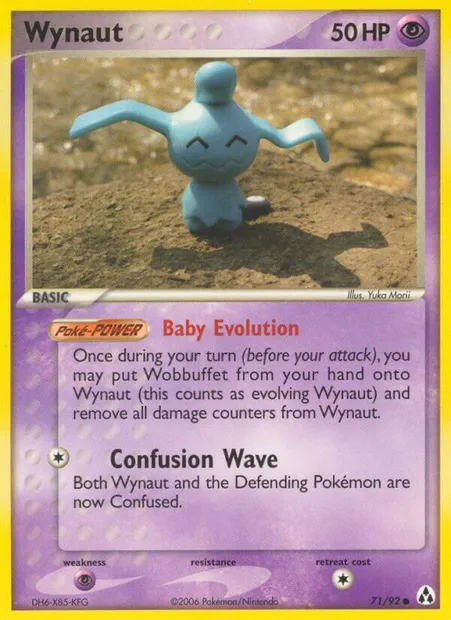 Wynaut, Pokémon card LM 71 — Legend Maker set