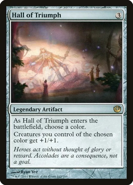 Hall of Triumph, Magic card JOU 162 — Journey into Nyx set