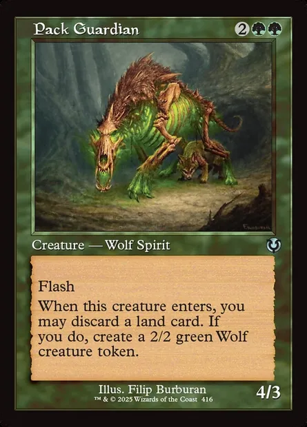 Pack Guardian, Magic card INR 416 — Innistrad Remastered set