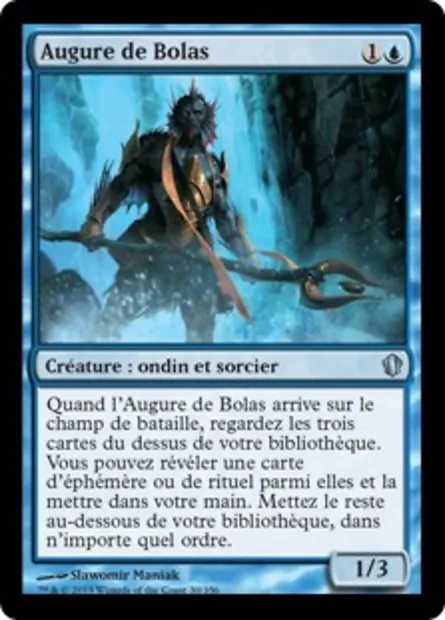 Augure de Bolas, carte Magic C13 30 — extension Commander 2013