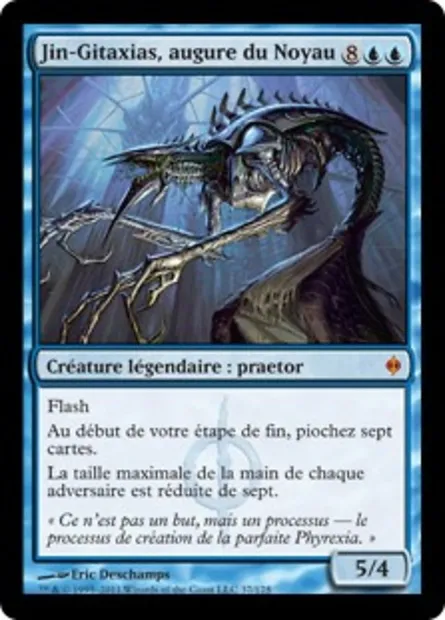 Jin-Gitaxias, augure du Noyau, carte Magic NPH 37 — extension La Nouvelle Phyrexia