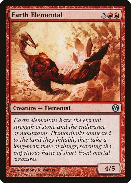 Élémental de terre, carte Magic DPA 42 — extension Duels of the Planeswalkers