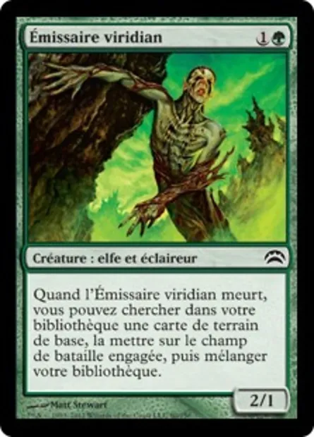 Émissaire viridian, carte Magic PC2 80 — extension Planechase 2012