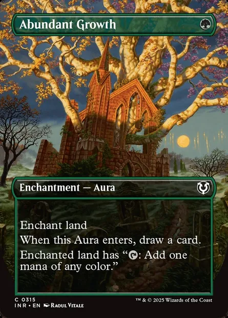 Abundant Growth, Magic card INR 315 — Innistrad Remastered set