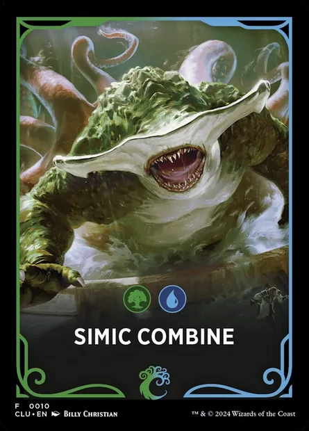 Simic Combine, carte Magic FCLU 10 — extension Ravnica: Clue Edition Front Cards