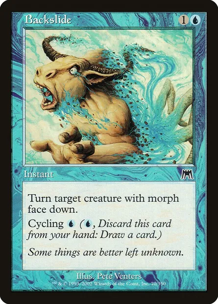 Backslide, Magic card ONS 70 — Onslaught set