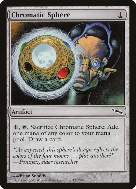 Sphère chromatique, carte Magic MRD 151 — extension Mirrodin