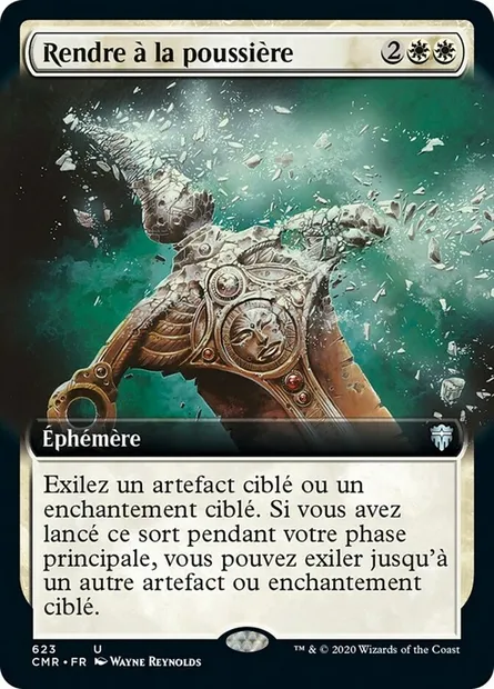 Rendre à la poussière, carte Magic CMR 623 — extension Commander Legends