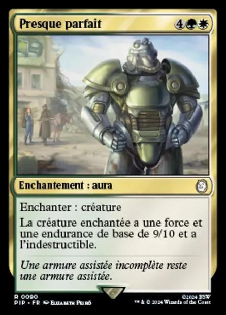 Presque parfait, carte Magic PIP 90 — extension Fallout