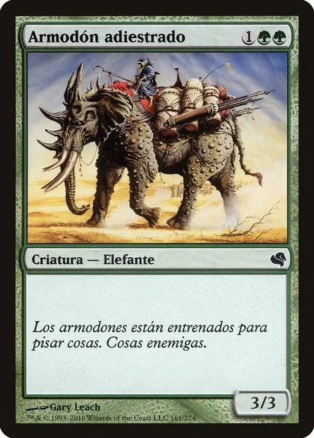 Armodon dressé, carte Magic PS11 161 — extension Salvat 2011